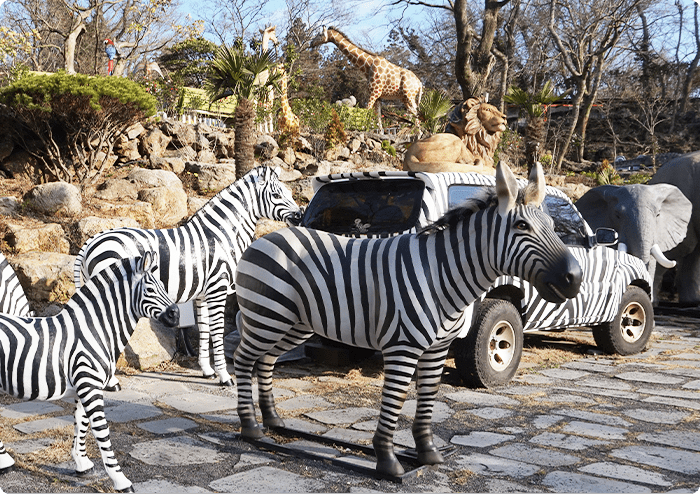 Animatronic Zebra