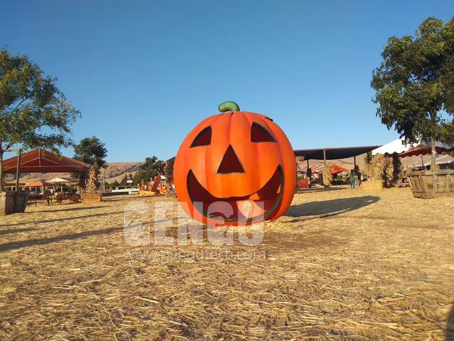 Fiberglass Halloween Pumpkin