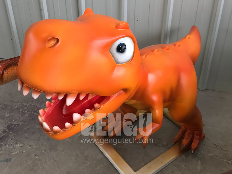 Fiberglass Cartoon Dinosaur