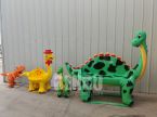 Fiberglass Dinosaur Chair