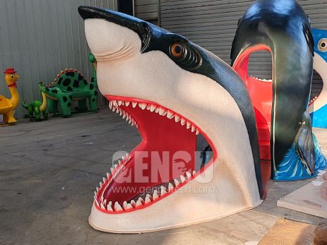 Fiberglass Shark Head