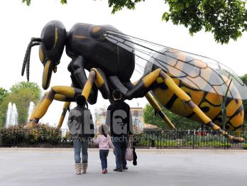 The Fascination with Giant Animatronic Insects